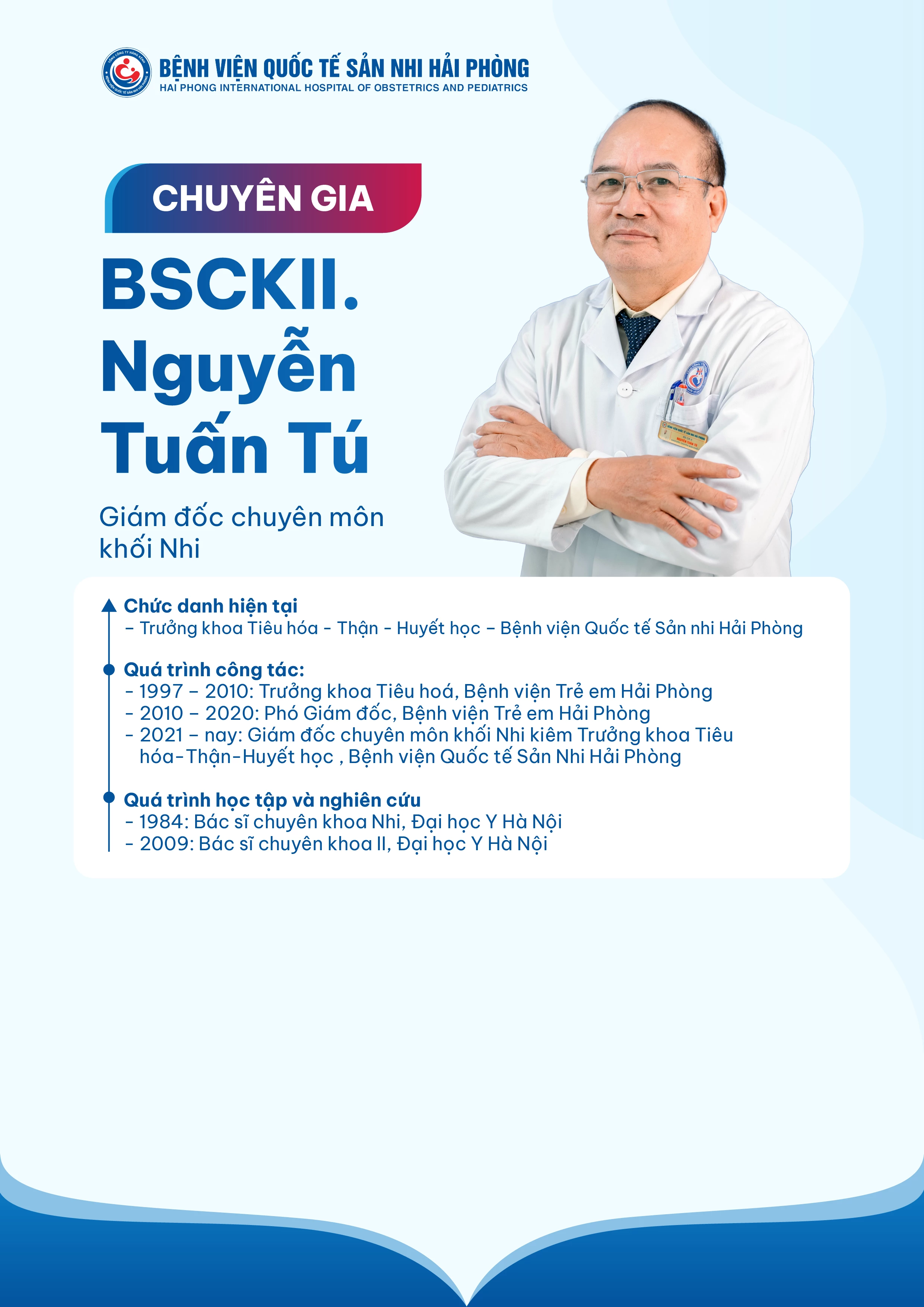 NGUYỄN TUẤN TÚ - Bệnh viện Quốc tế Sản Nhi Hải Phòng