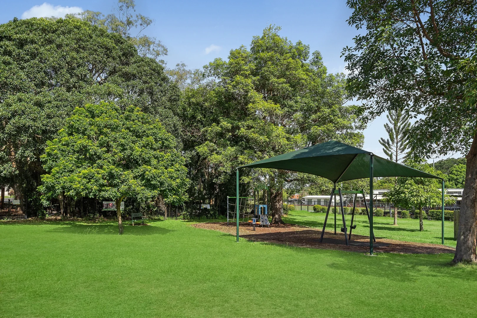 An outdoor yard.