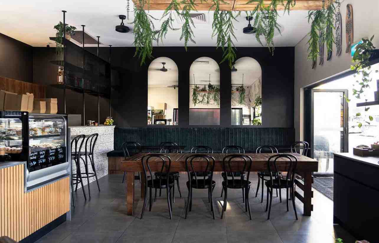 The Nines' vibrant outdoor seating area - Brunch with family in Maroochydore