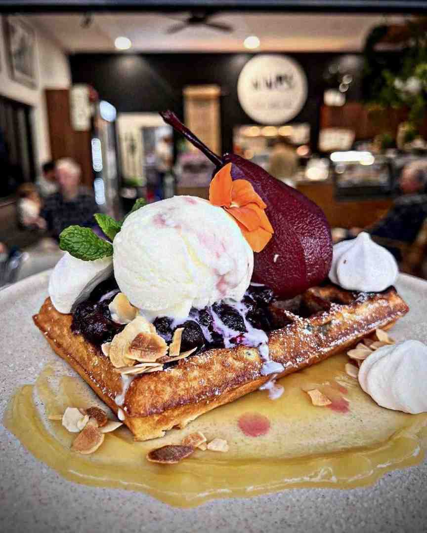 Waffles at The Nines