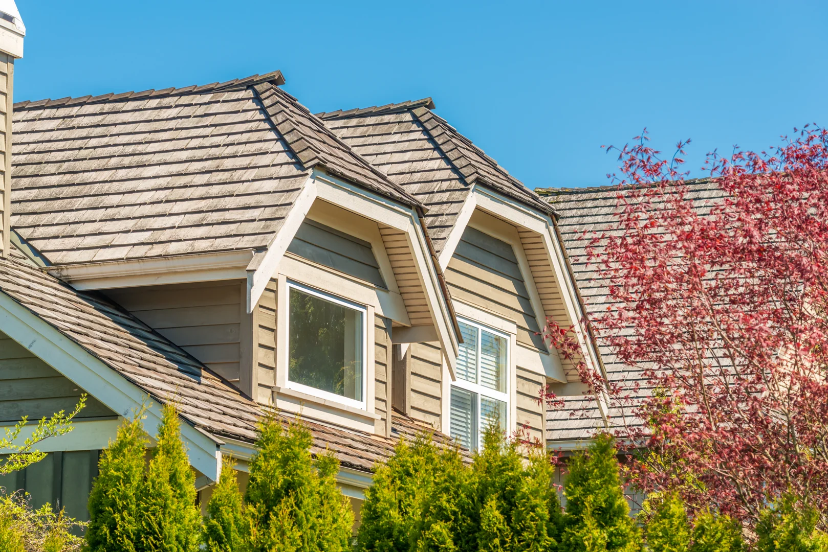 Comparing soft washing vs pressure washing on a shingle roof - soft washing shake shingles Comparing soft washing vs pressure washing on a shingle roof - soft washing shake shingles