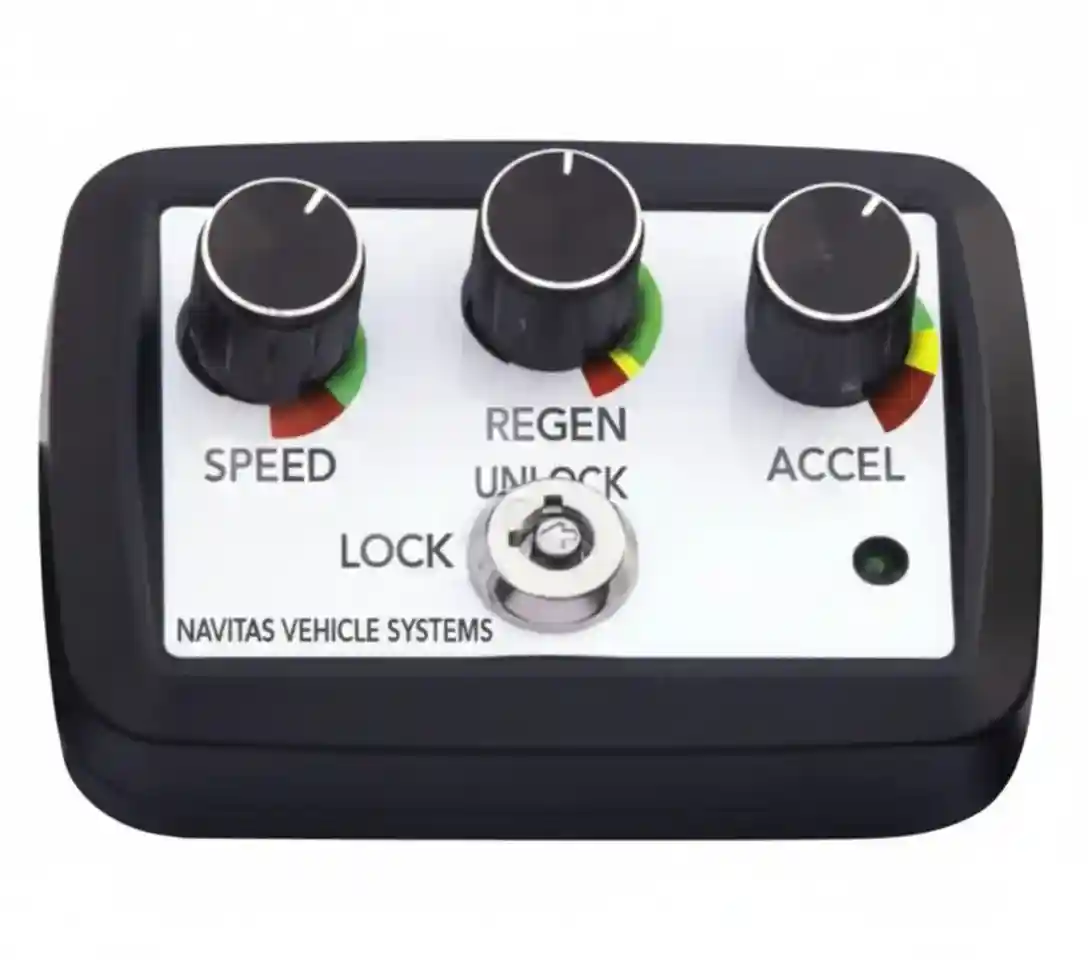 Navitas On-The-Fly programmer on dashboard - EZGO TXT AC conversion