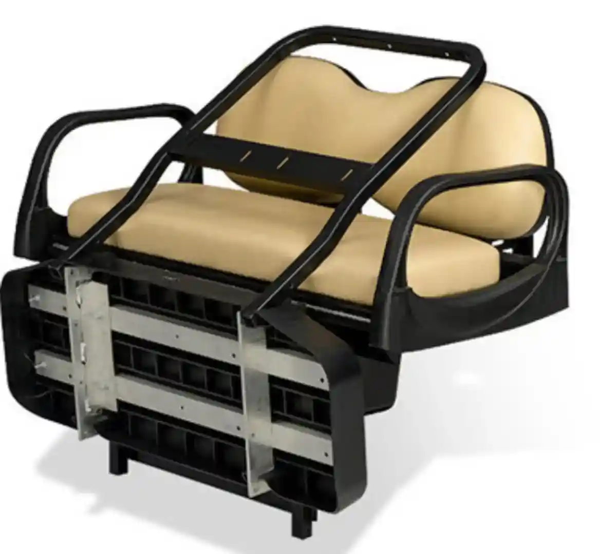 DoubleTake Max 5 aluminum frame and polymer footrest - Double Take Max 5 Rear Seat Kit