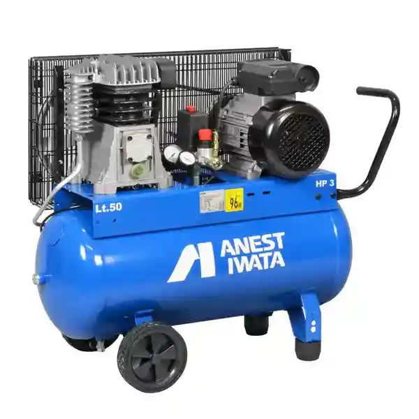 workshop air compressor filtration setup and delivery lines