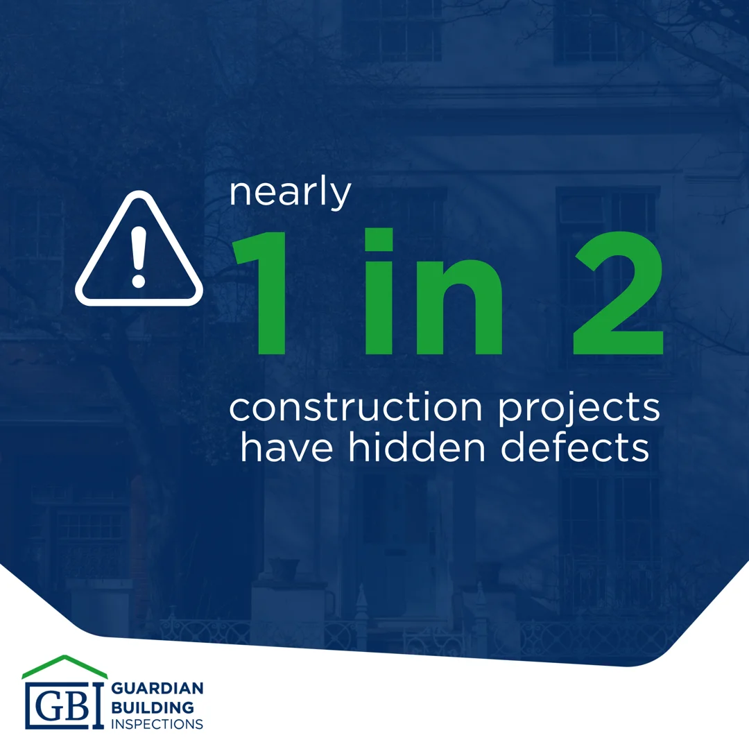 Infographic showing the cost-benefit of catching defects early in construction - construction stage inspections infographic Infographic showing the cost-benefit of catching defects early in construction - construction stage inspections infographic