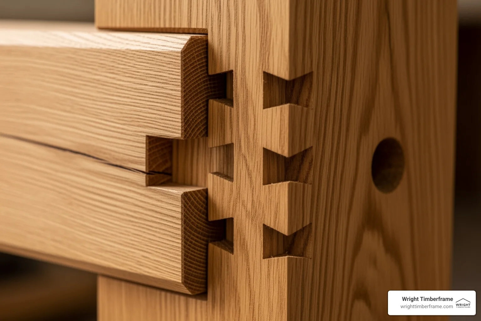 Timber Frame Pergola Kits Traditional Joinery Timber frame pergola kits detail showing mortise and tenon wood joinery connection in heavy timber pergola structure