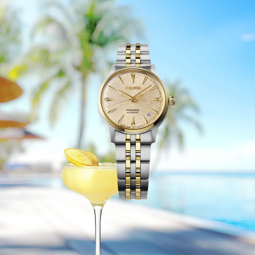 Women's Seiko Presage Cocktail Time "Frozen Banana Daiquiri"