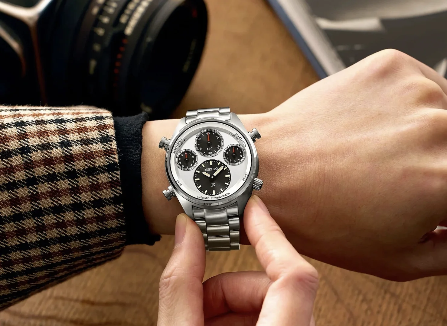 Seiko Prospex Speedtimer Solar Chronograph - Watchmaking 110th Anniversary Limited Edition - SFJ009