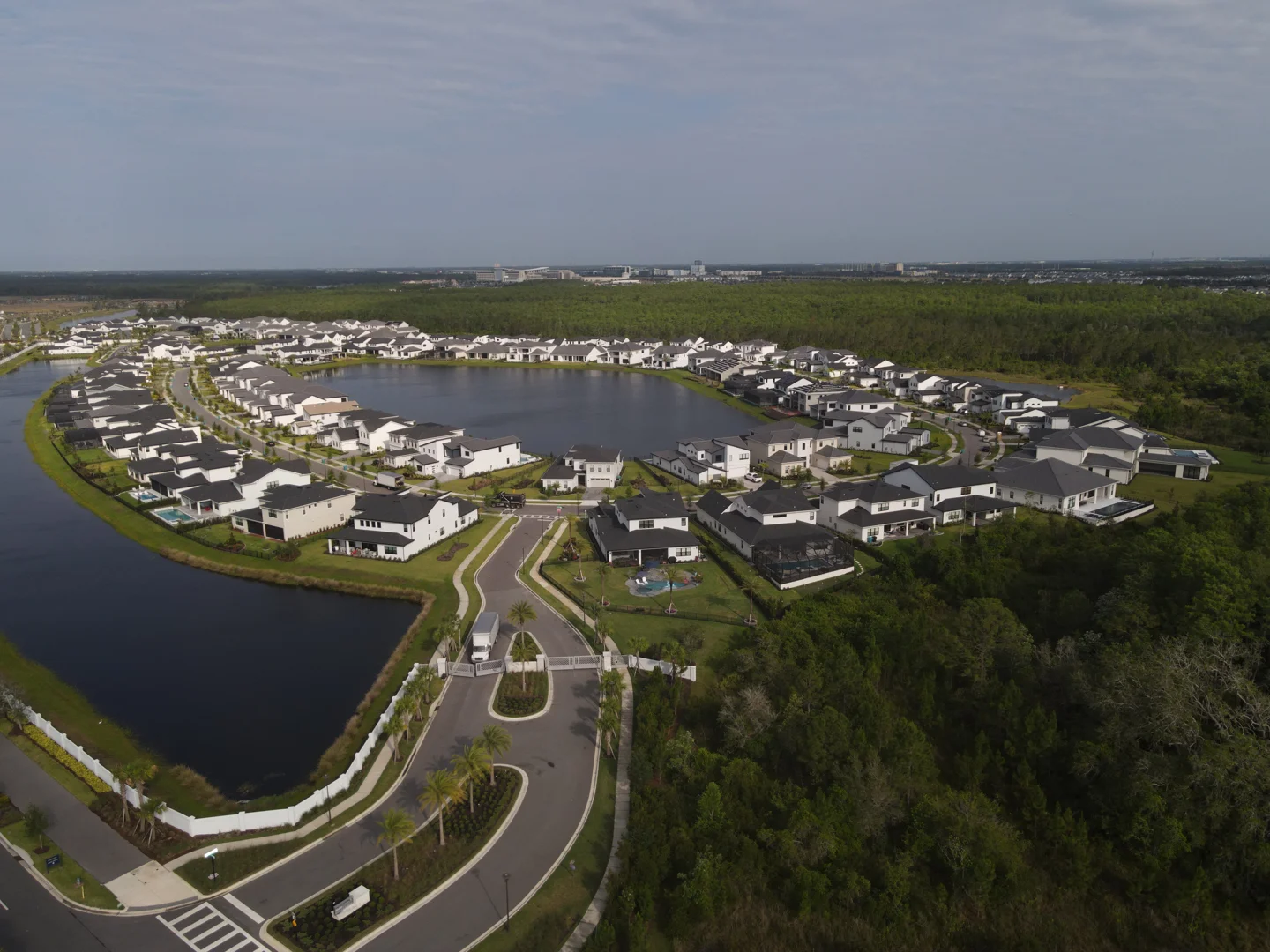 Modern home in Lake Nona highlighting real estate market trends