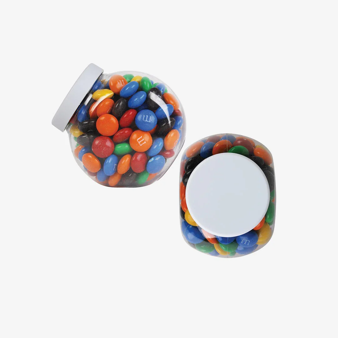 user-inserted Logo Line 145g M\&M's in Container