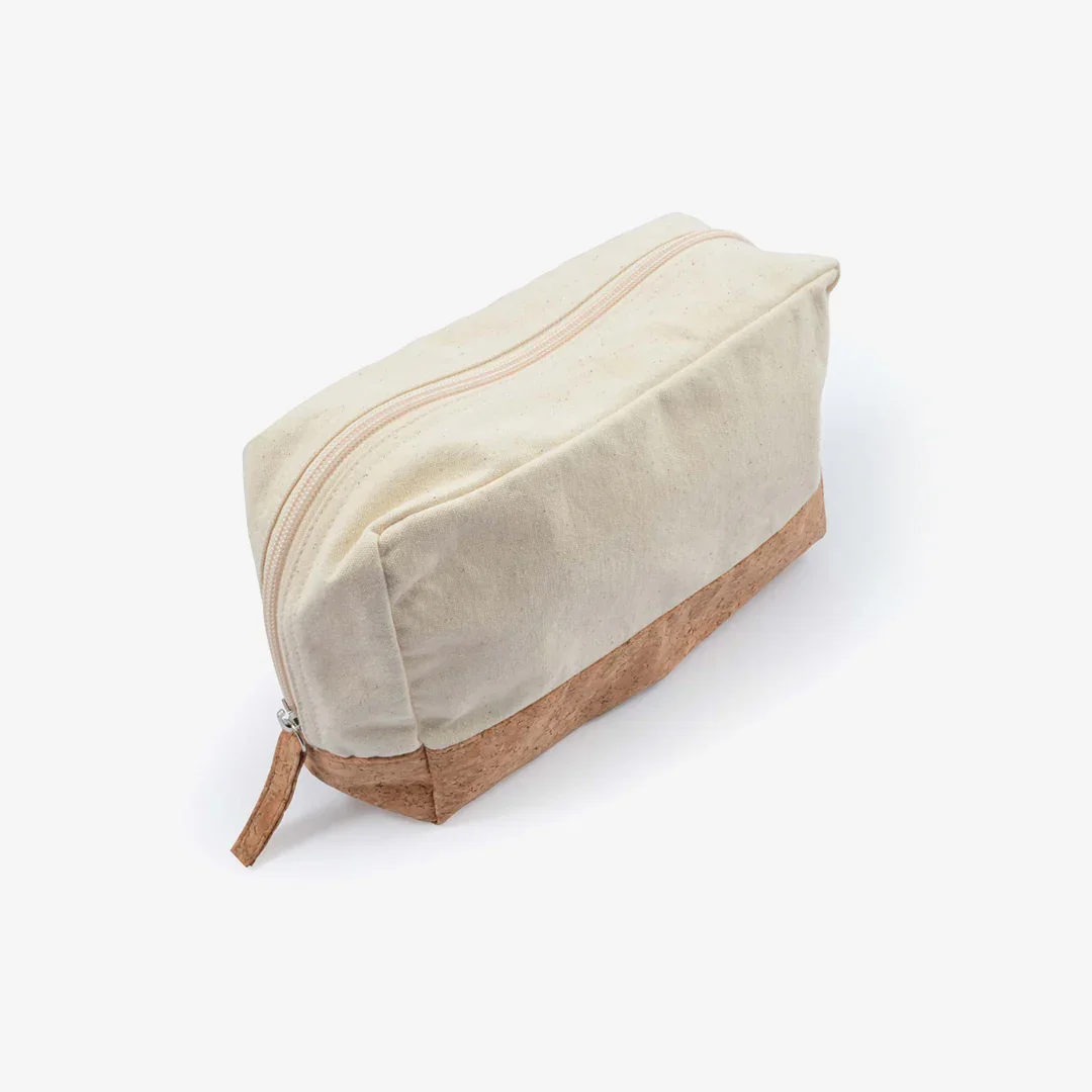 user-inserted Logo Line Corsica Calico Cork Eco Utility Pouch