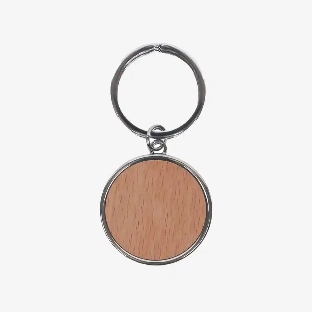 user-inserted Promo Brands Axil Round Keychain
