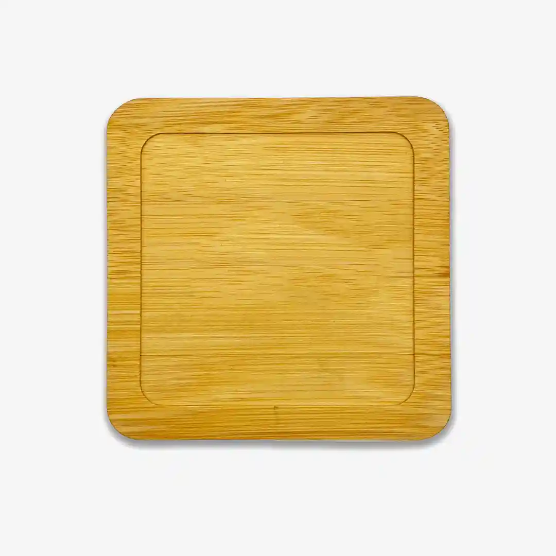 user-inserted Promo Brands Eco Aroma Bamboo Coaster