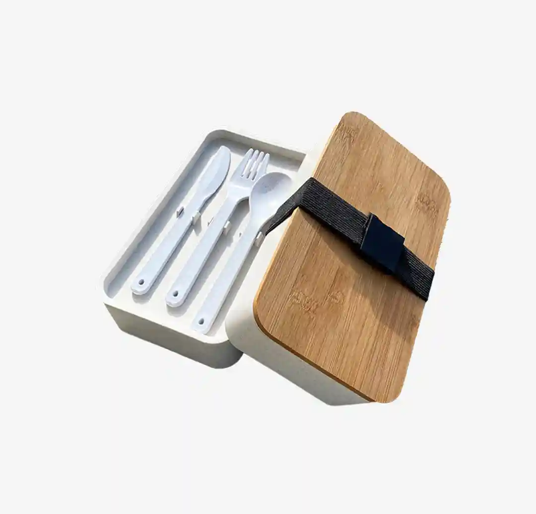 Bamboo lunch box - eco friendly corporate gifts