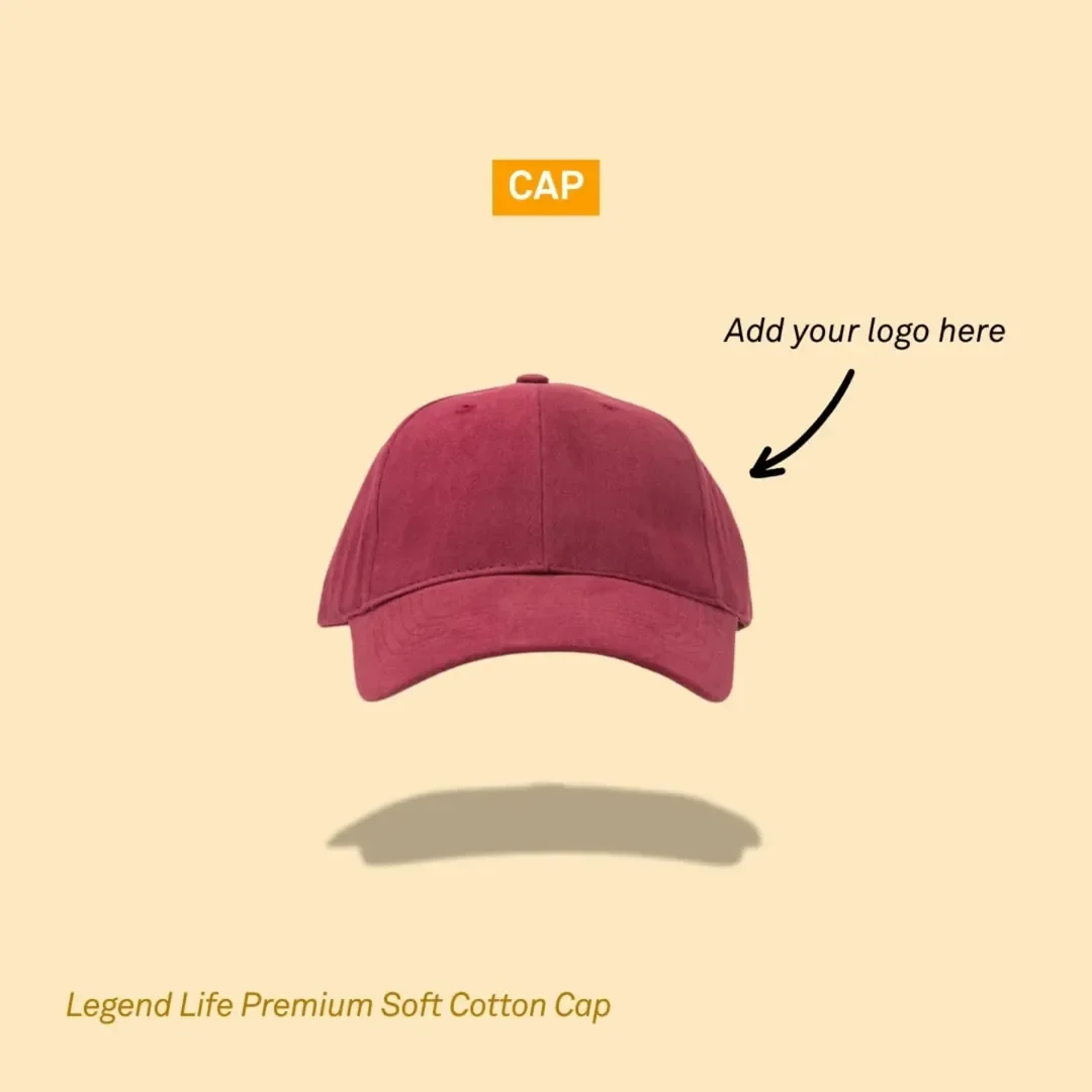 user-inserted Mercha custom branded caps