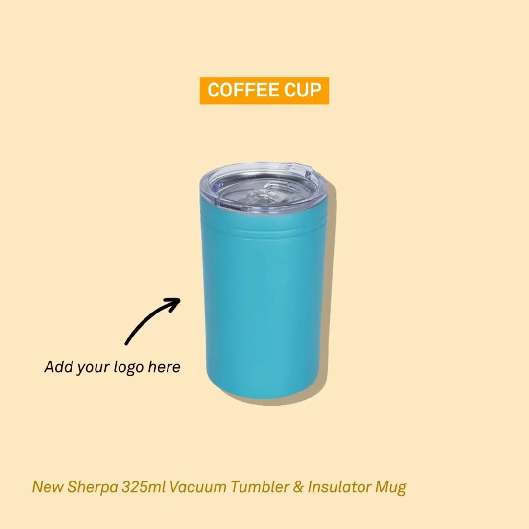 user-inserted Mercha custom coffee cup