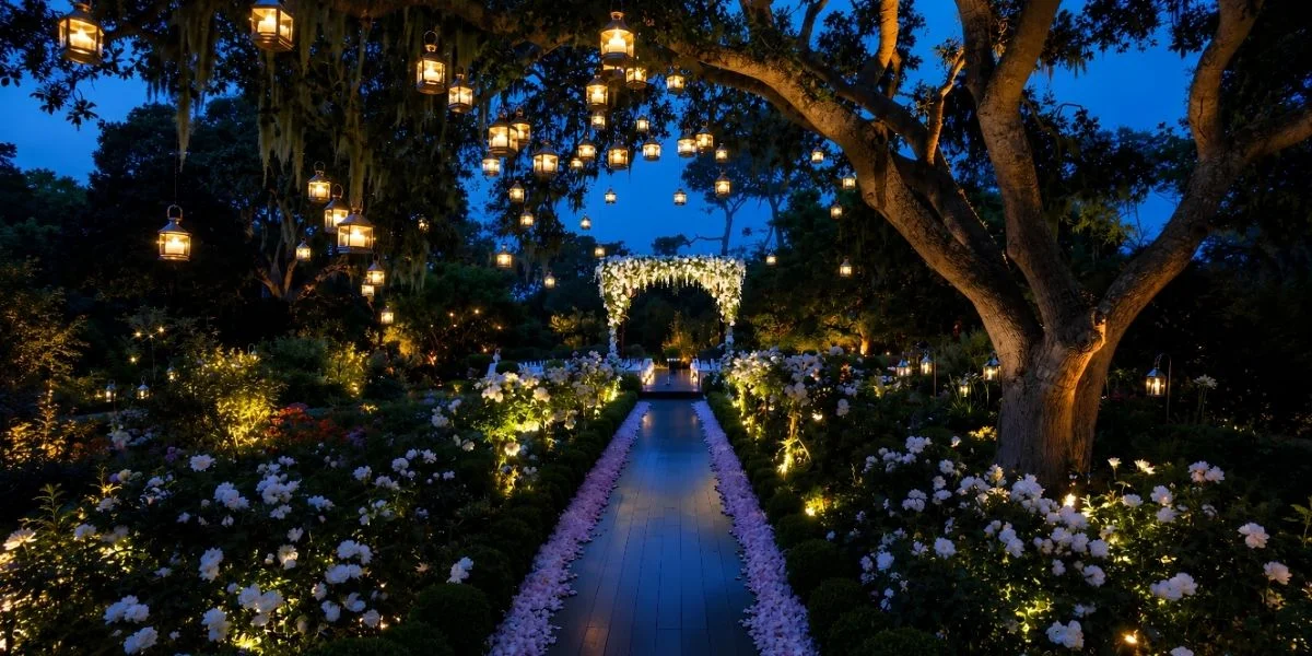 sample event lighting