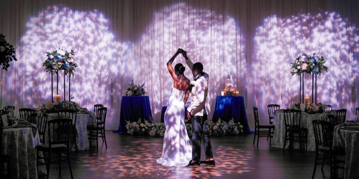 sample wedding lighting project