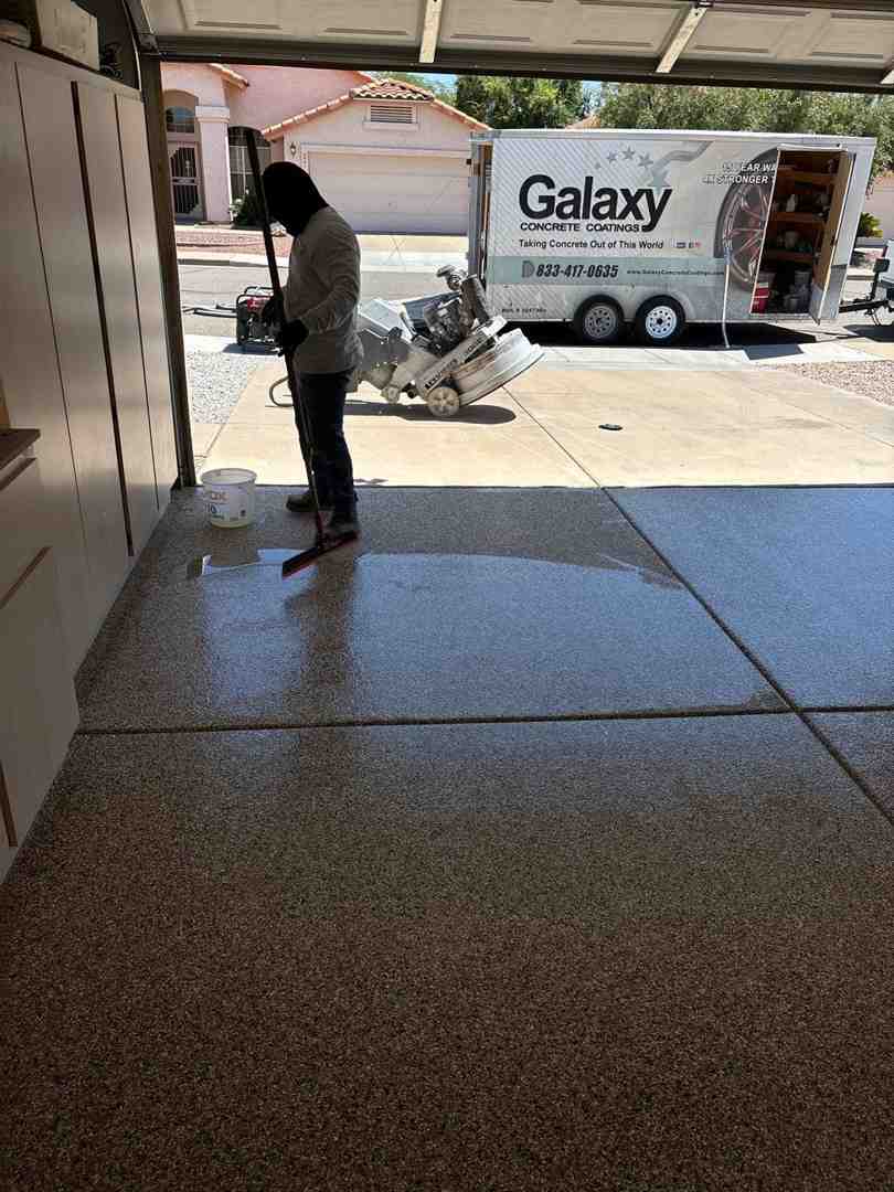 a commercial showroom with a seamless polyaspartic floor. - epoxy flooring alternatives