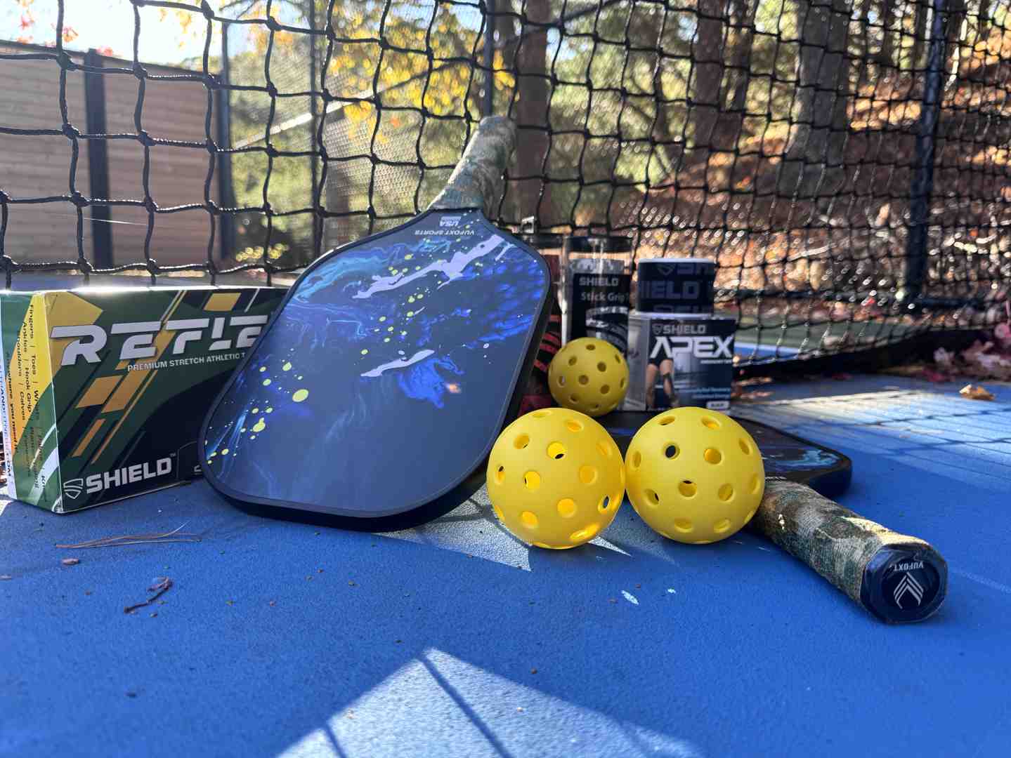 SHIELD pickleball product assortment 3
