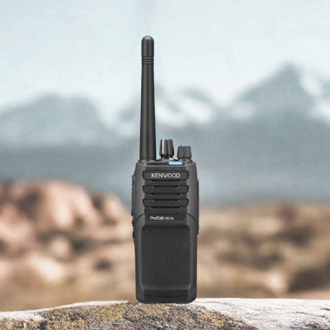Comprehensive lineup showing handheld portable radios, mobile tractor-mounted units, base station equipment, and repeater systems arranged to demonstrate the complete farm communication ecosystem - farm radios