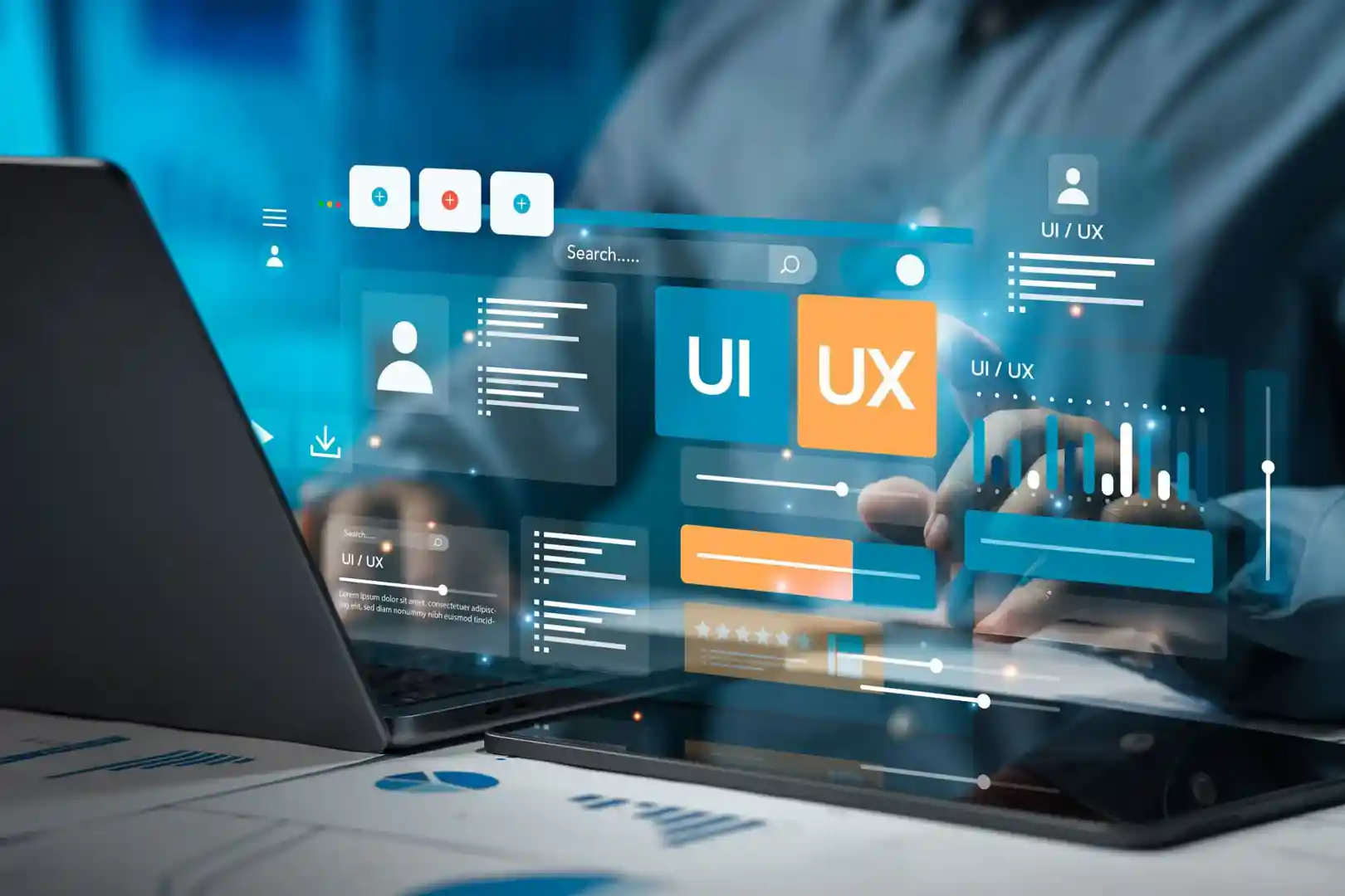 user journey map - b2b website redesign