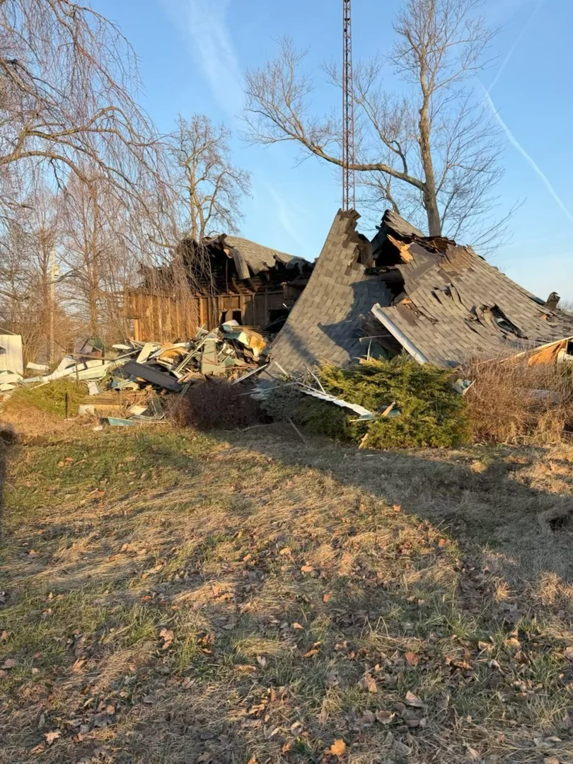 Heavy machinery preparing a residential home site in Indianapolis - residential excavation contractors near me Heavy machinery preparing a residential home site in Indianapolis - residential excavation contractors near me