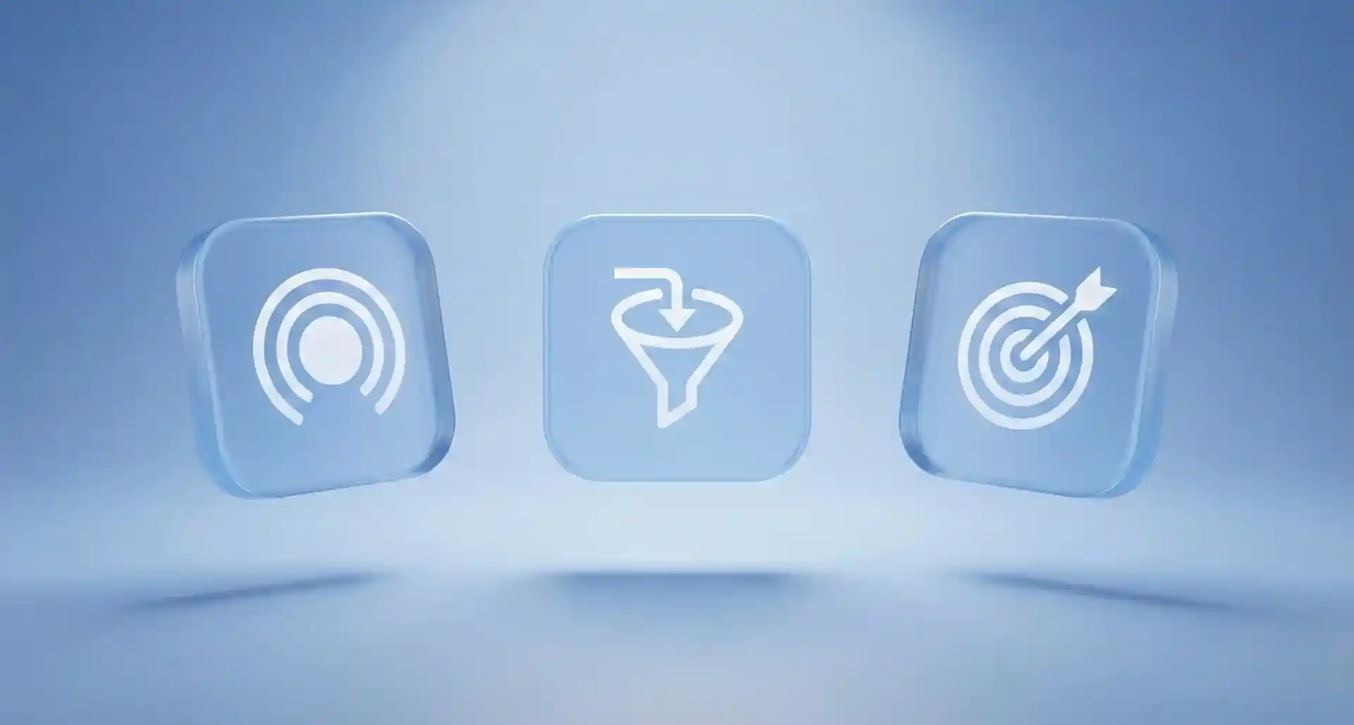 Conceptual image of a workflow or a blueprint for a campaign, showing different interconnected stages - Facebook Ads management Conceptual image of a workflow or a blueprint for a campaign, showing different interconnected stages - Facebook Ads management