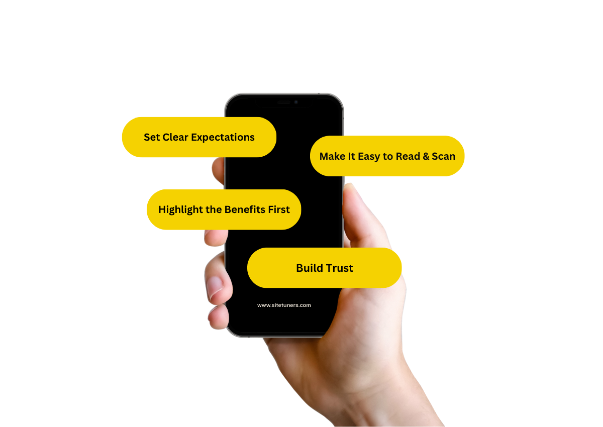 Conversion optimization checklist - increase sales conversions