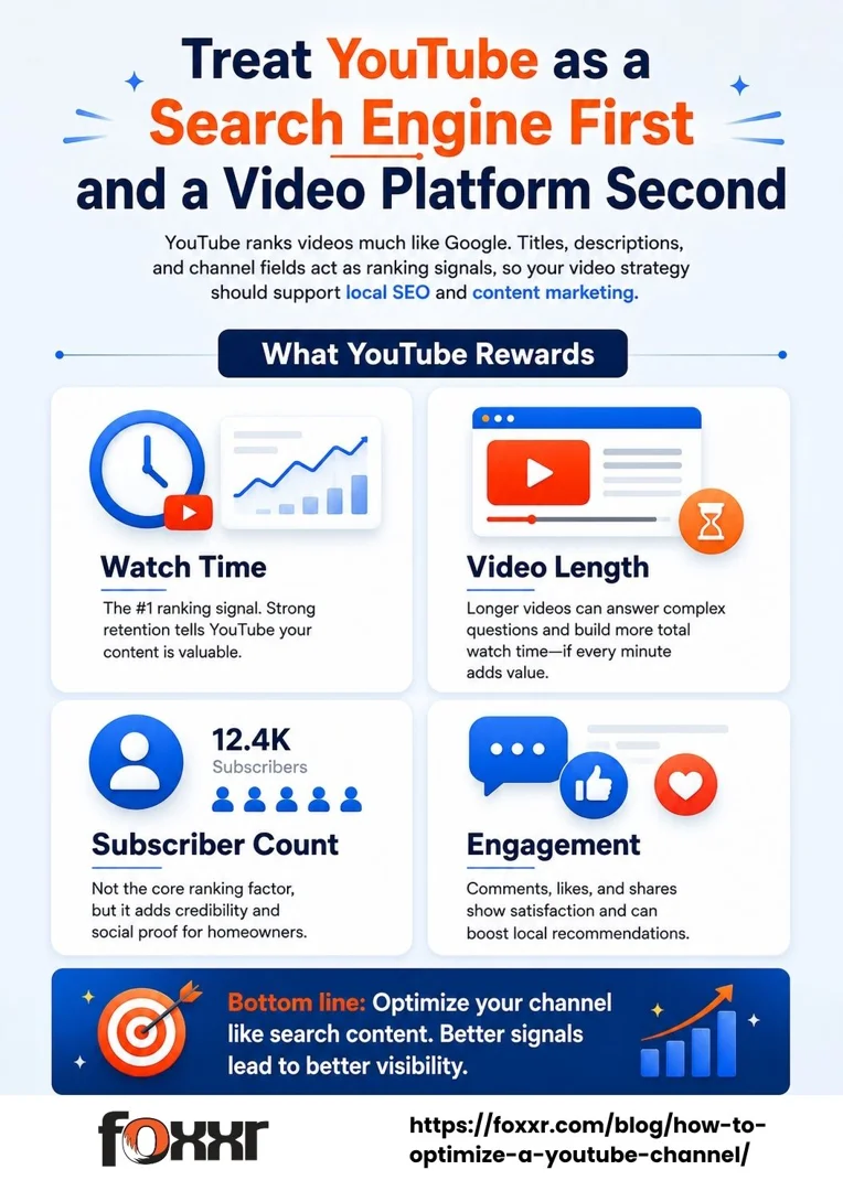 Youtube search engine ranking factors for optimizing your channel