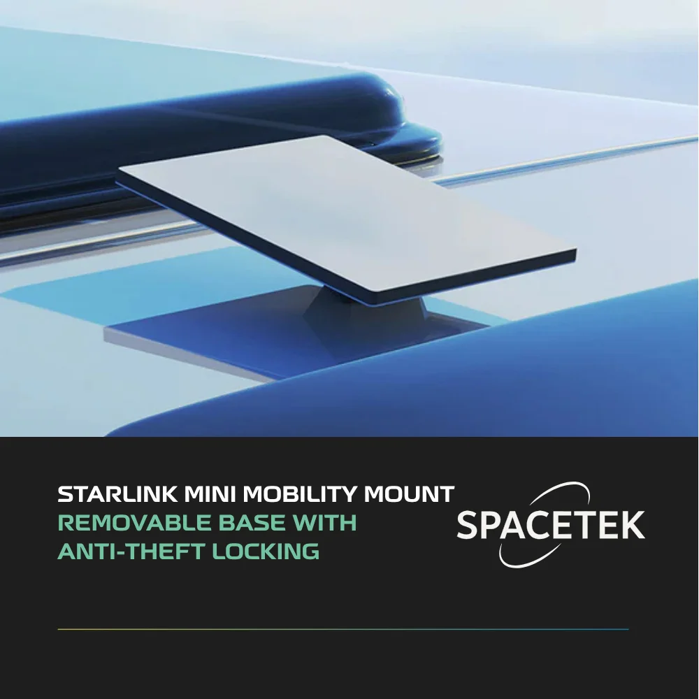 Starlink Mini Mobility Mount Removable Base with Anti-Theft Locking