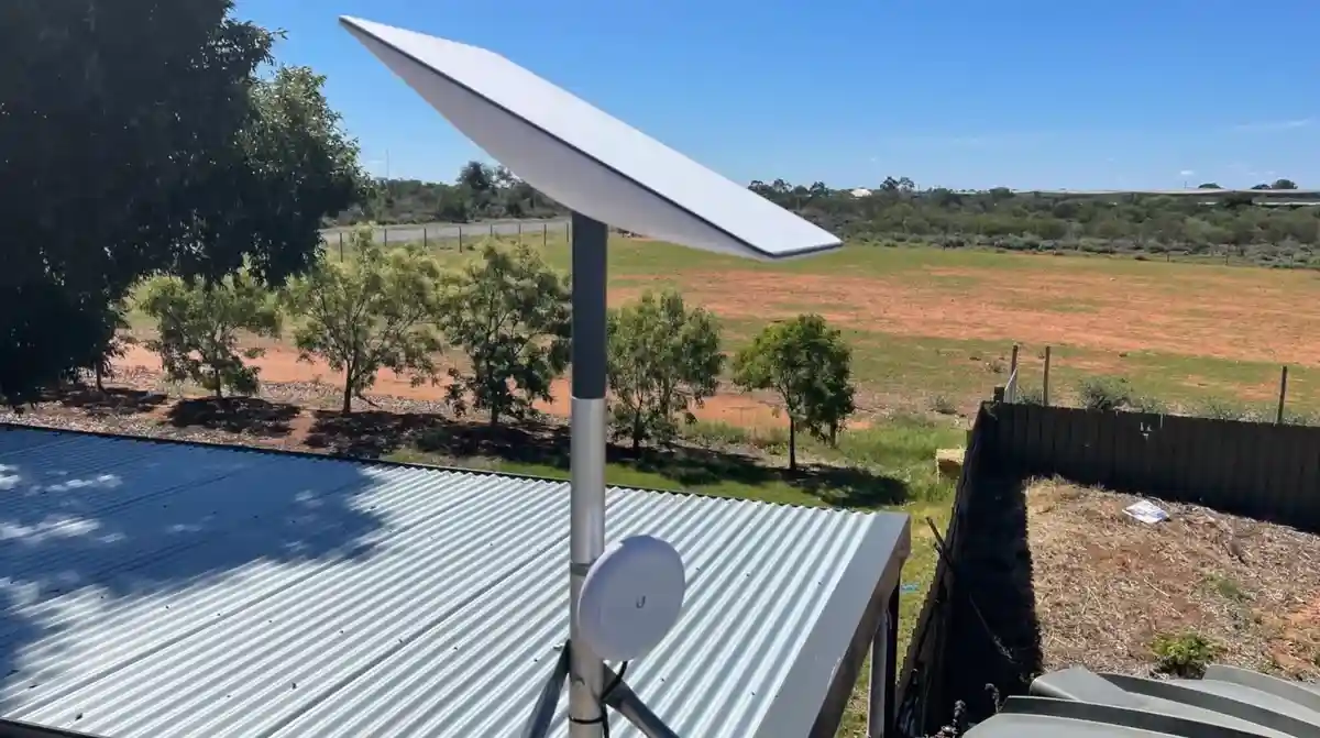 Secure SpaceTek mount on Australian home Secure SpaceTek mount on Australian home