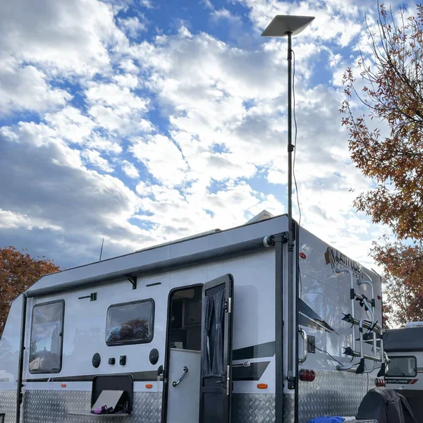 Telescopic Pole Mount Kit for Starlink - RVs, Caravans & Recreational Vehicles