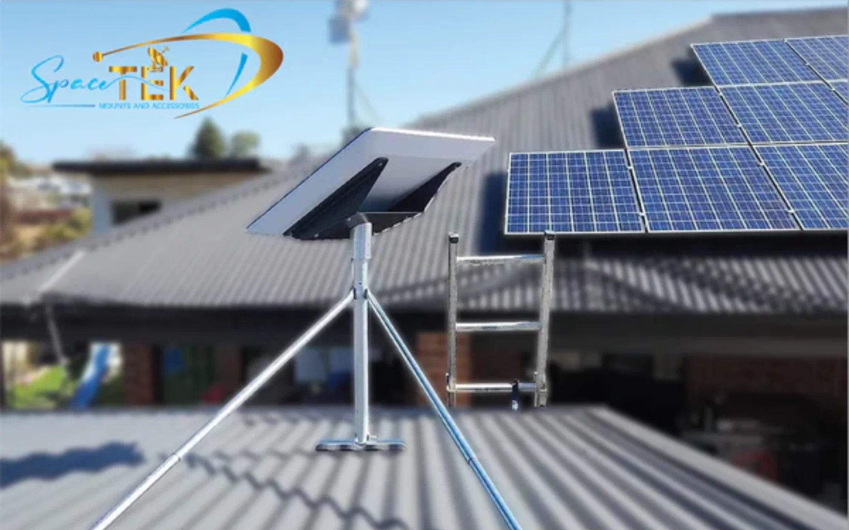 fixed mounting solutions for Starlink dish on Australian roof in storm conditions