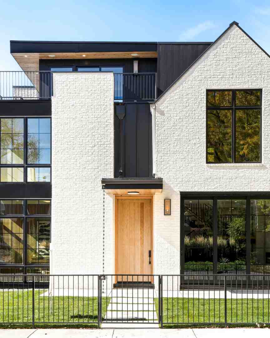 sprawling brick ranch-style home in Belcaro - most expensive neighborhood in denver