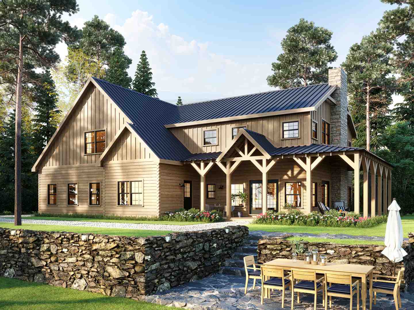 ideal roof overhang and foundation for a log home - log home upkeep ideal roof overhang and foundation for a log home - log home upkeep
