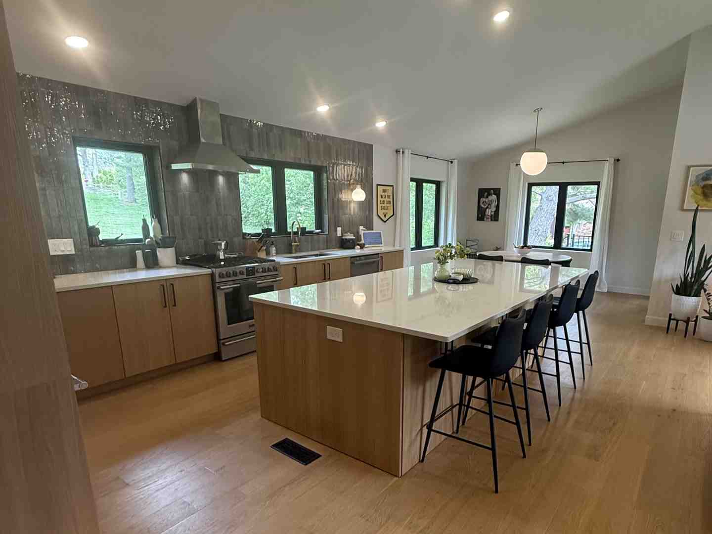 Home after disaster renovation is completed - home restoration contractors