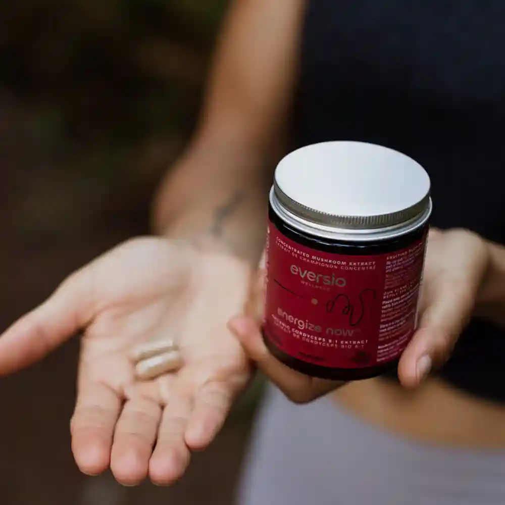 Cordyceps (Energize Now) - Organic Cordyceps 8:1 Extract Capsules - Mushroom Extract Benefits