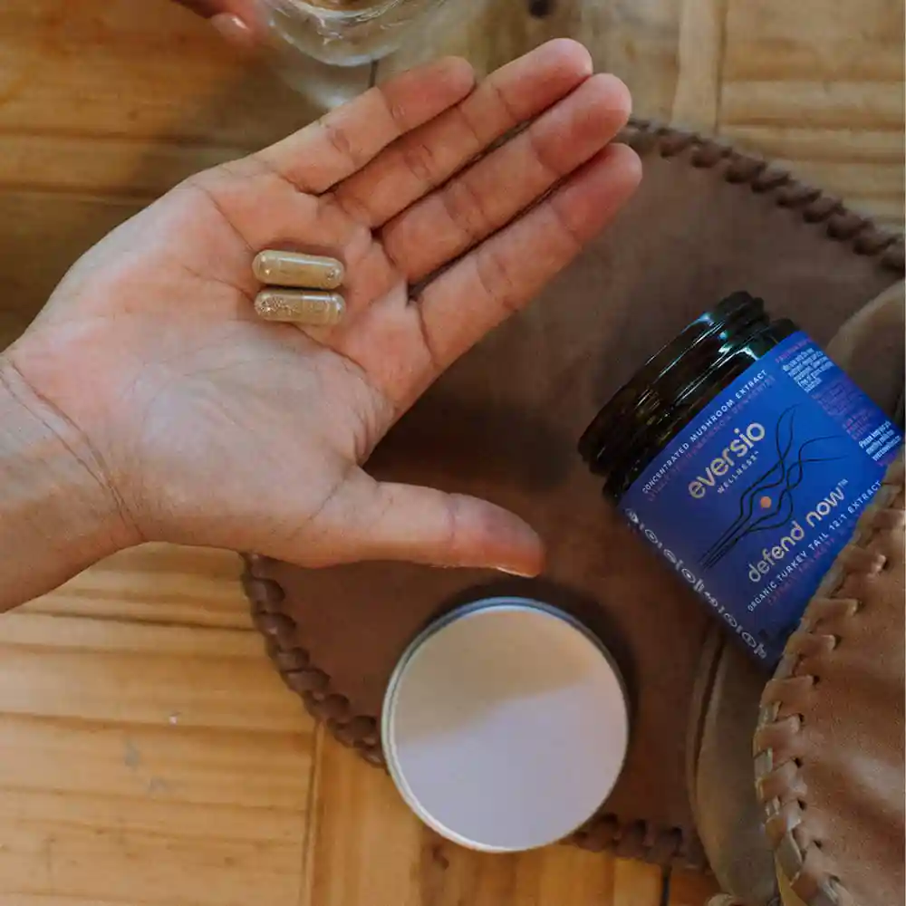 turkey tail capsule at Eversio Wellness