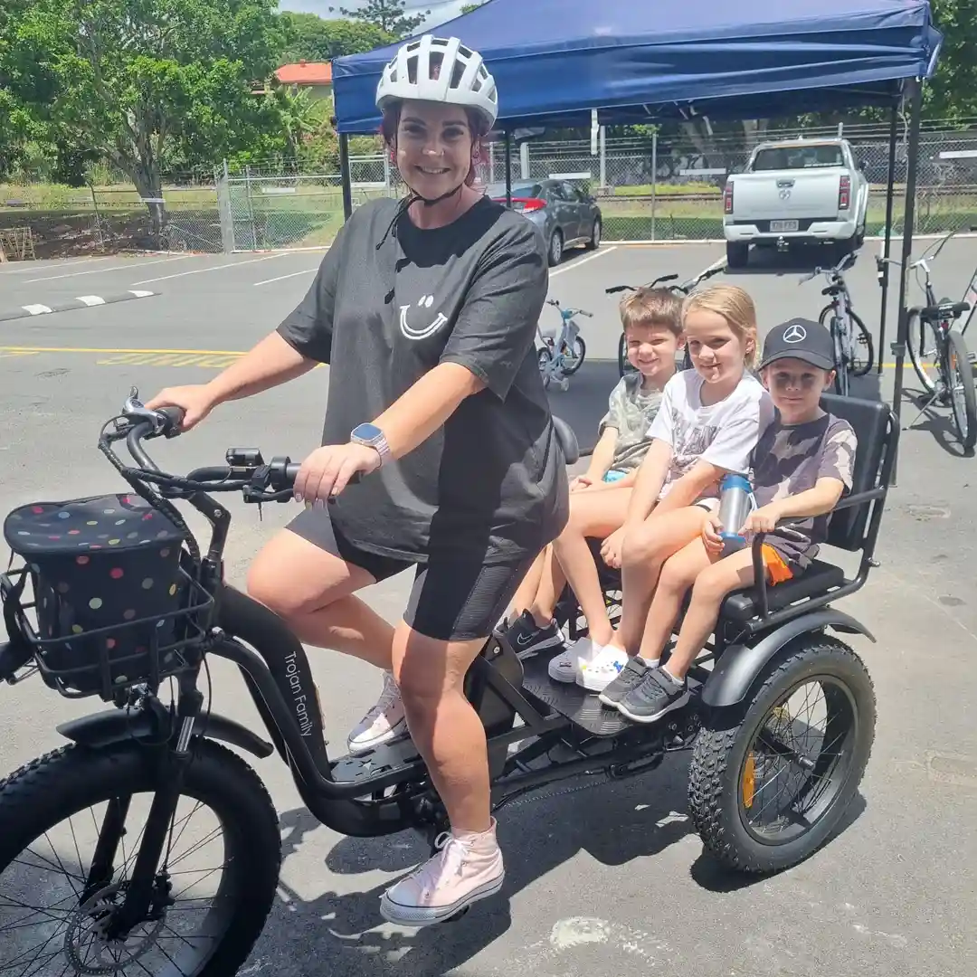 Trojan Family Fat Tyre Electric Tricycle