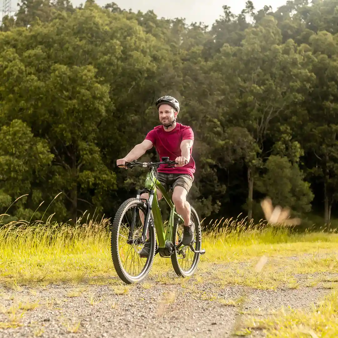 Velectrix Ascent Pulse X on a dirt path - Velectrix ebikes