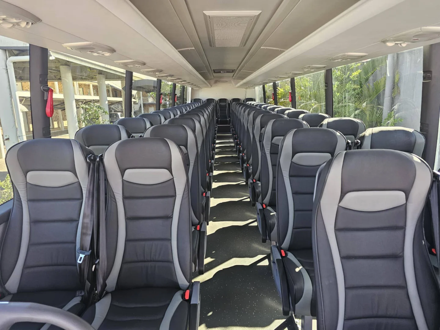 Corporate group transport ROI and benefit overview infographic