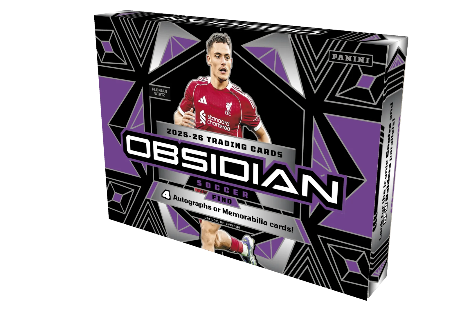 2025-26 Obsidian Base Card featuring sleek black optichrome design - 2025-26 Panini Obsidian Soccer Set Review and Checklist 2025-26 Panini Obsidian Soccer Set Review and Checklist 13