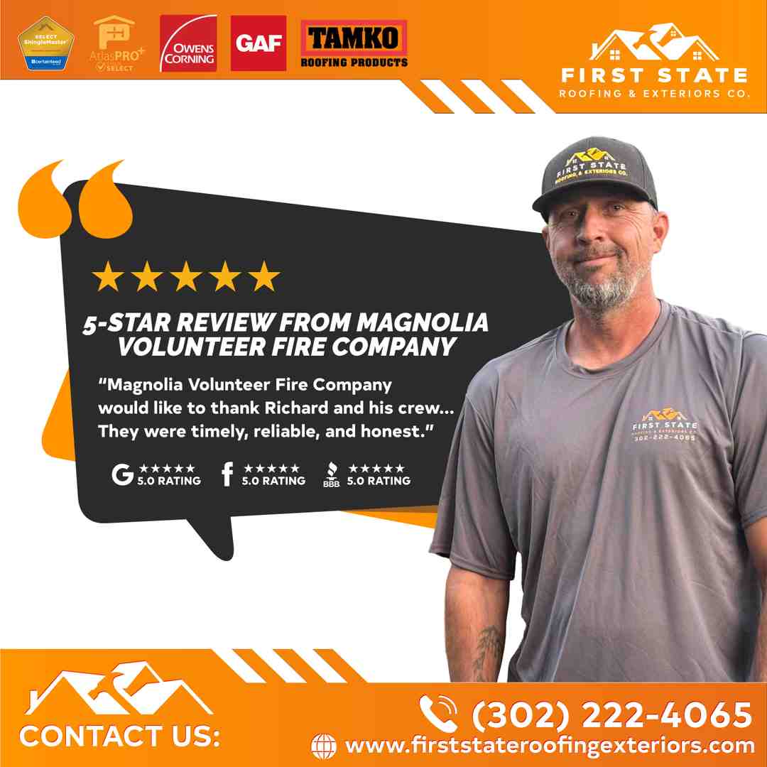 5-star customer testimonial graphic - roofing contractors delaware 5-star customer testimonial graphic - roofing contractors delaware