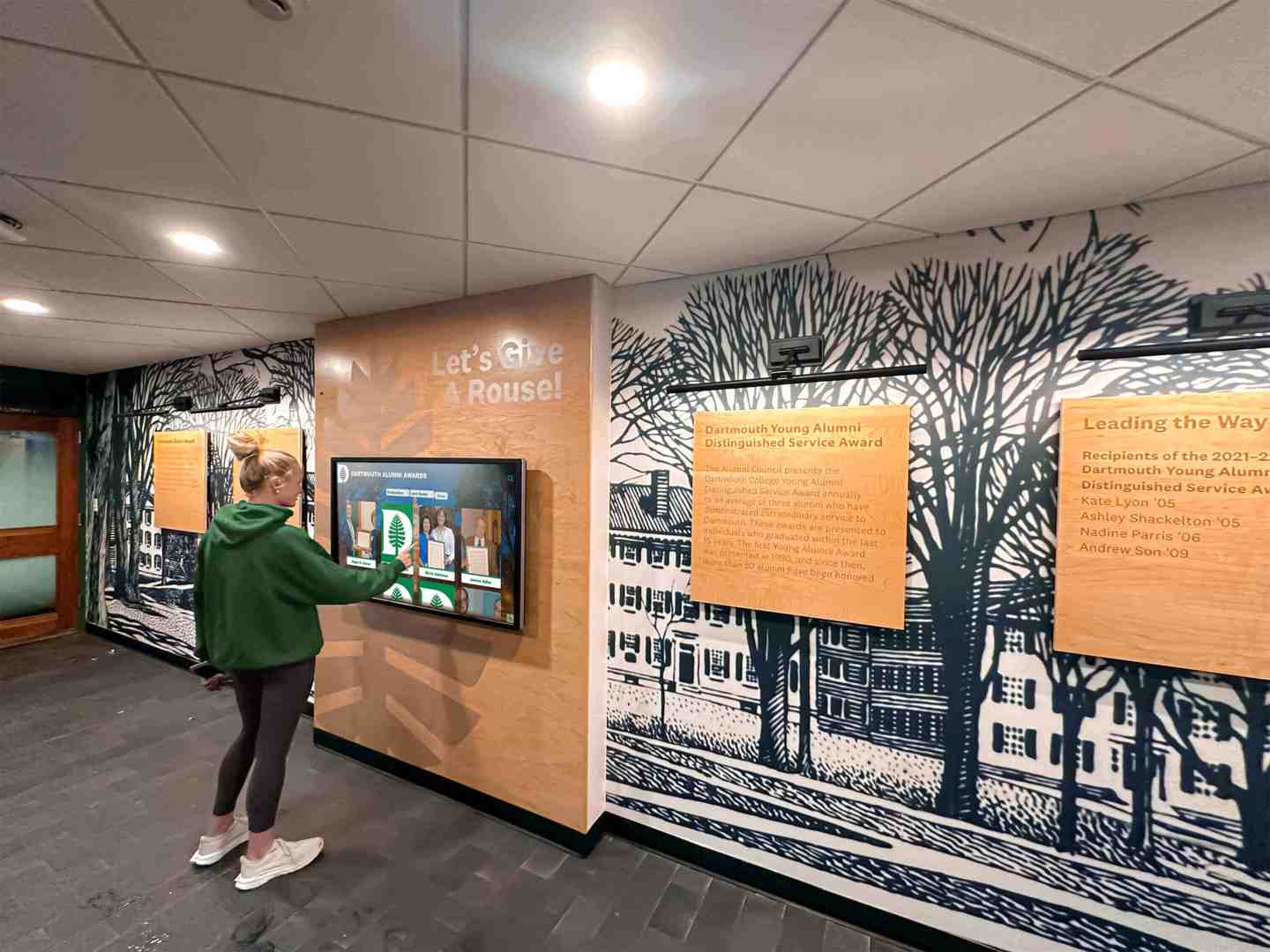 Digital Donor Wall showcasing donor names and stories - Digital Donor Wall Digital Donor Wall showcasing donor names and stories - Digital Donor Wall