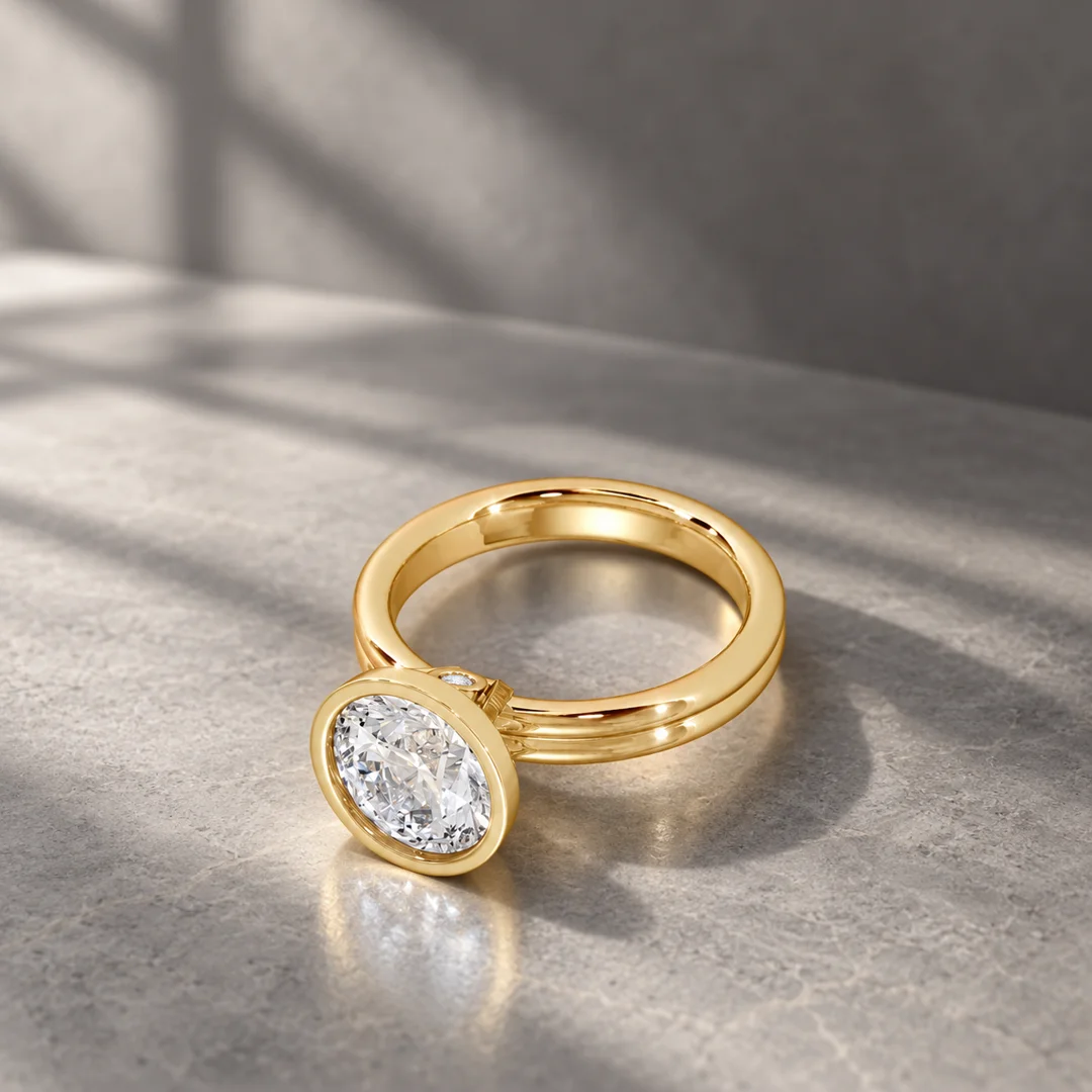 Comparison of solitaire setting types. Poppy Ring by John Atencio. Comparison of solitaire setting types. Poppy Ring by John Atencio.