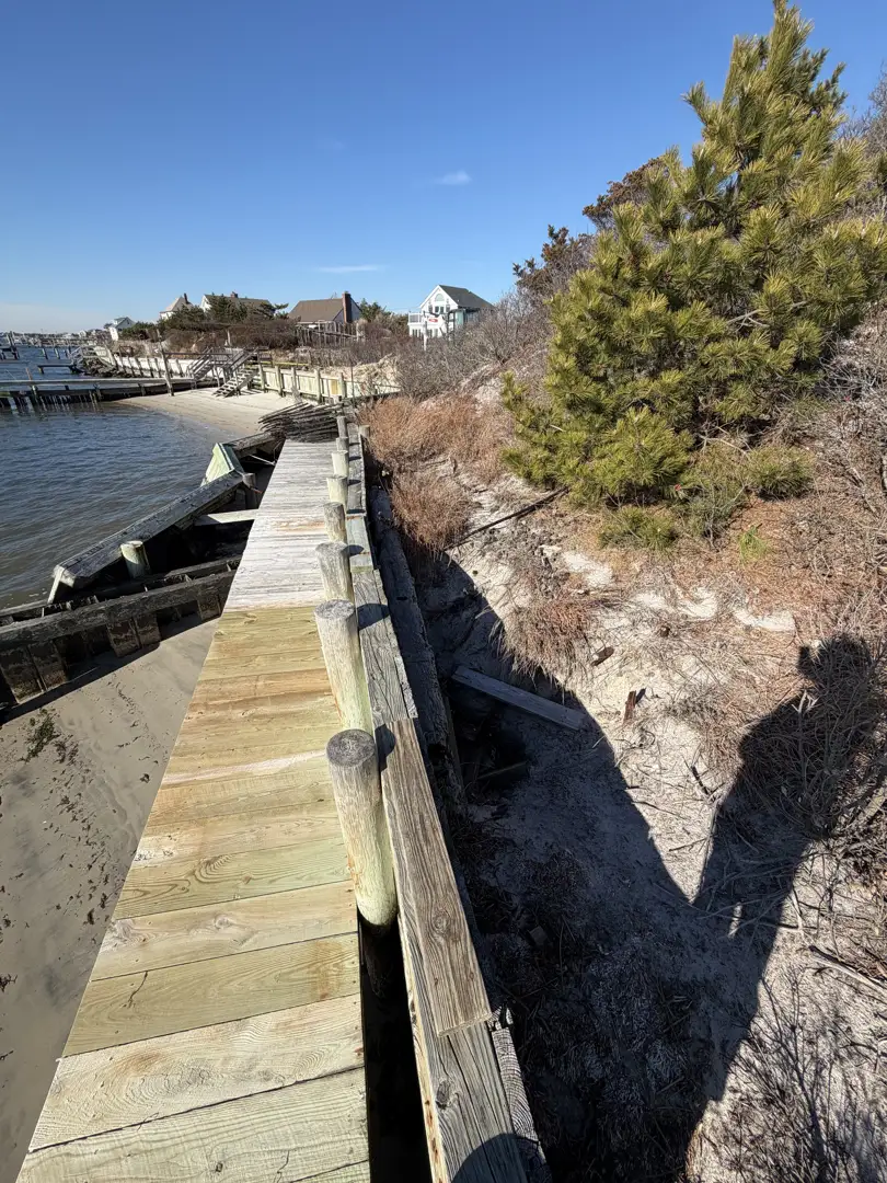 Custom dock installation on Long Island waterfront - Dock installation services