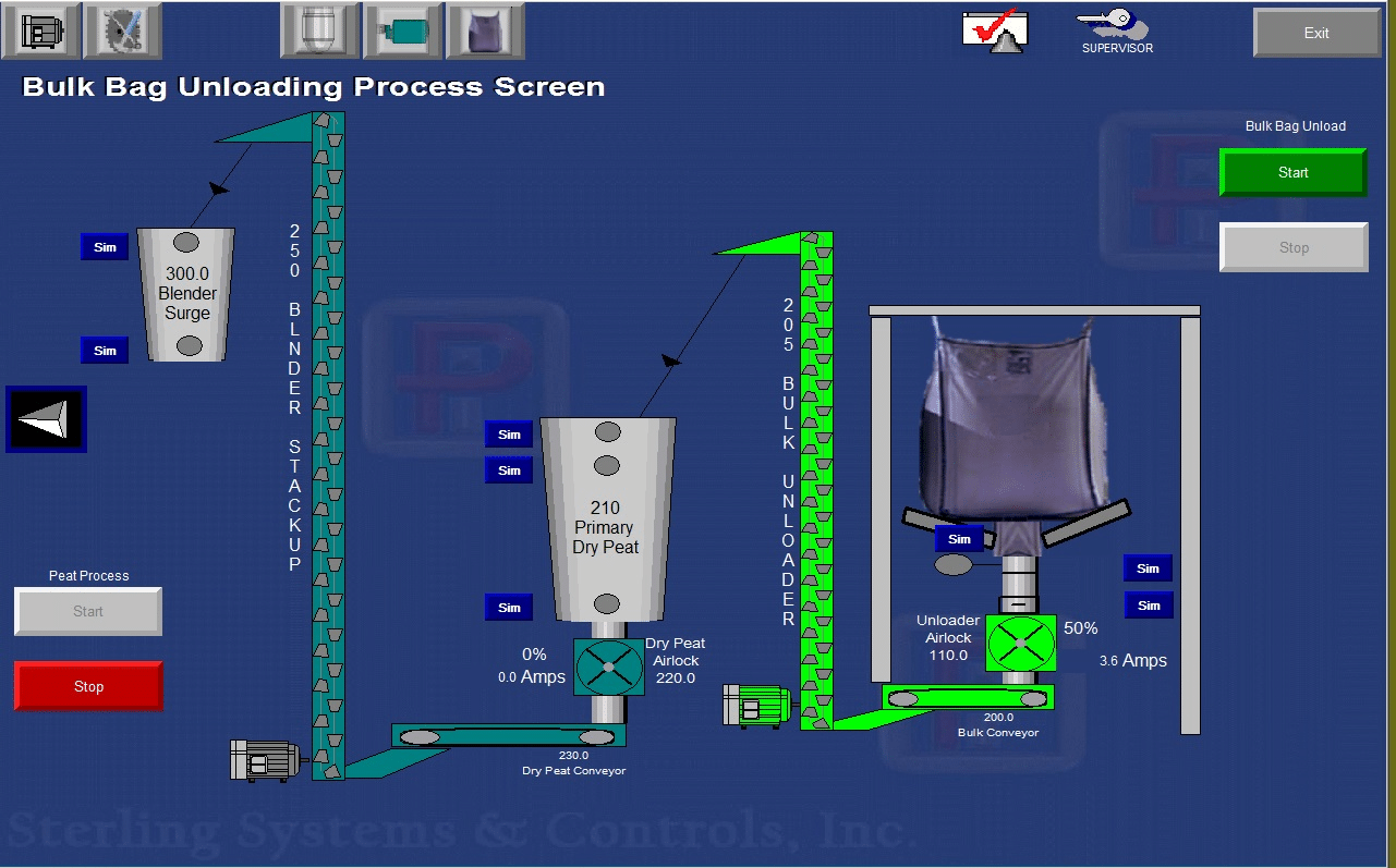 automated bulk bag unloading software automated bulk bag unloading software