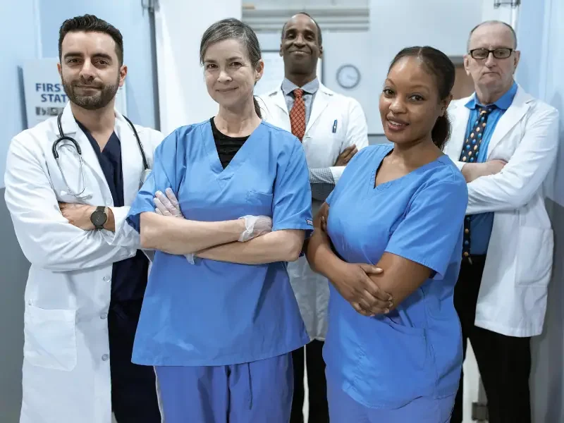 CPR certification for healthcare provider team of doctos and nurses CPR certification for healthcare provider team of doctos and nurses