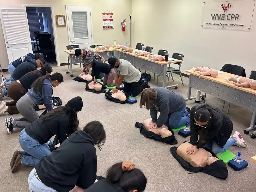 Clean, modern classroom setting in Rohnert Park - AHA CPR Sonoma County